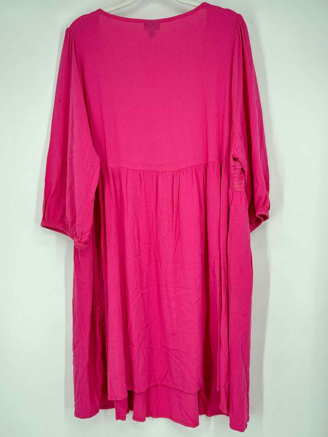 Torrid Size 2X Pink Long Sleeve Dress