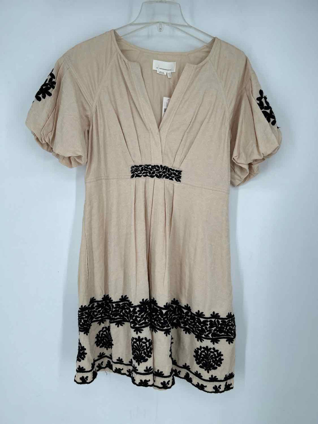 By Anthropologie Size 10 Khaki & Black NWT Dress