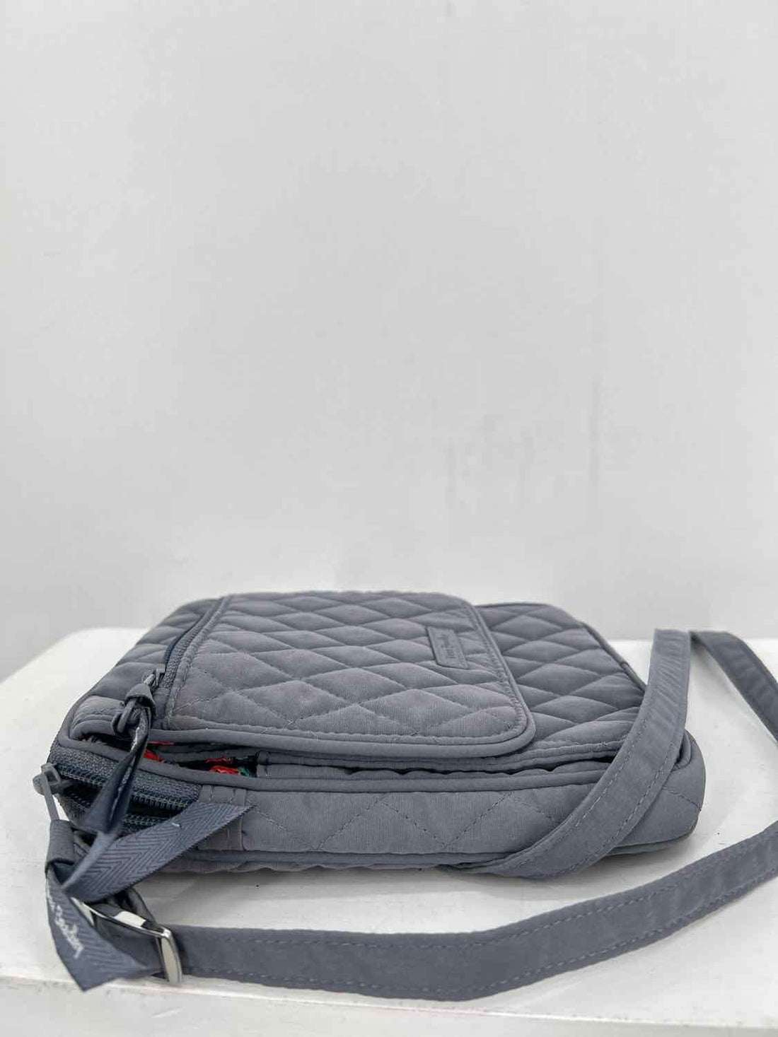 Vera Bradley Gray Quilted Crossbody