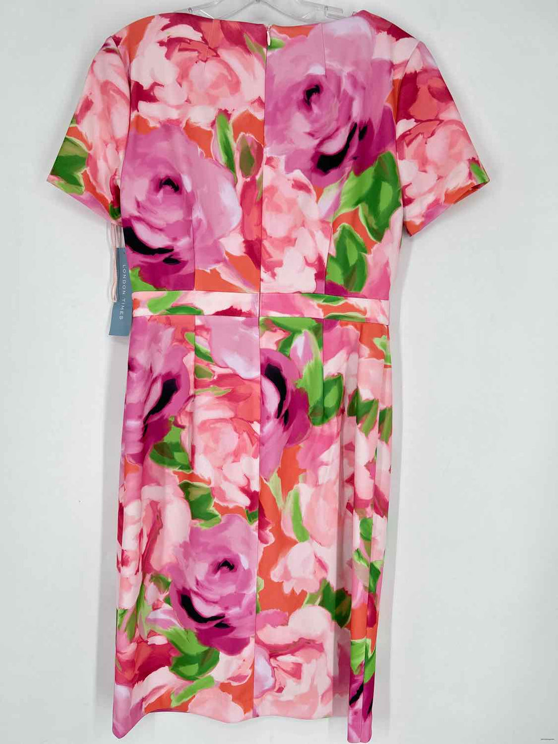 London Times Size 4 Pink Floral NWT Dress
