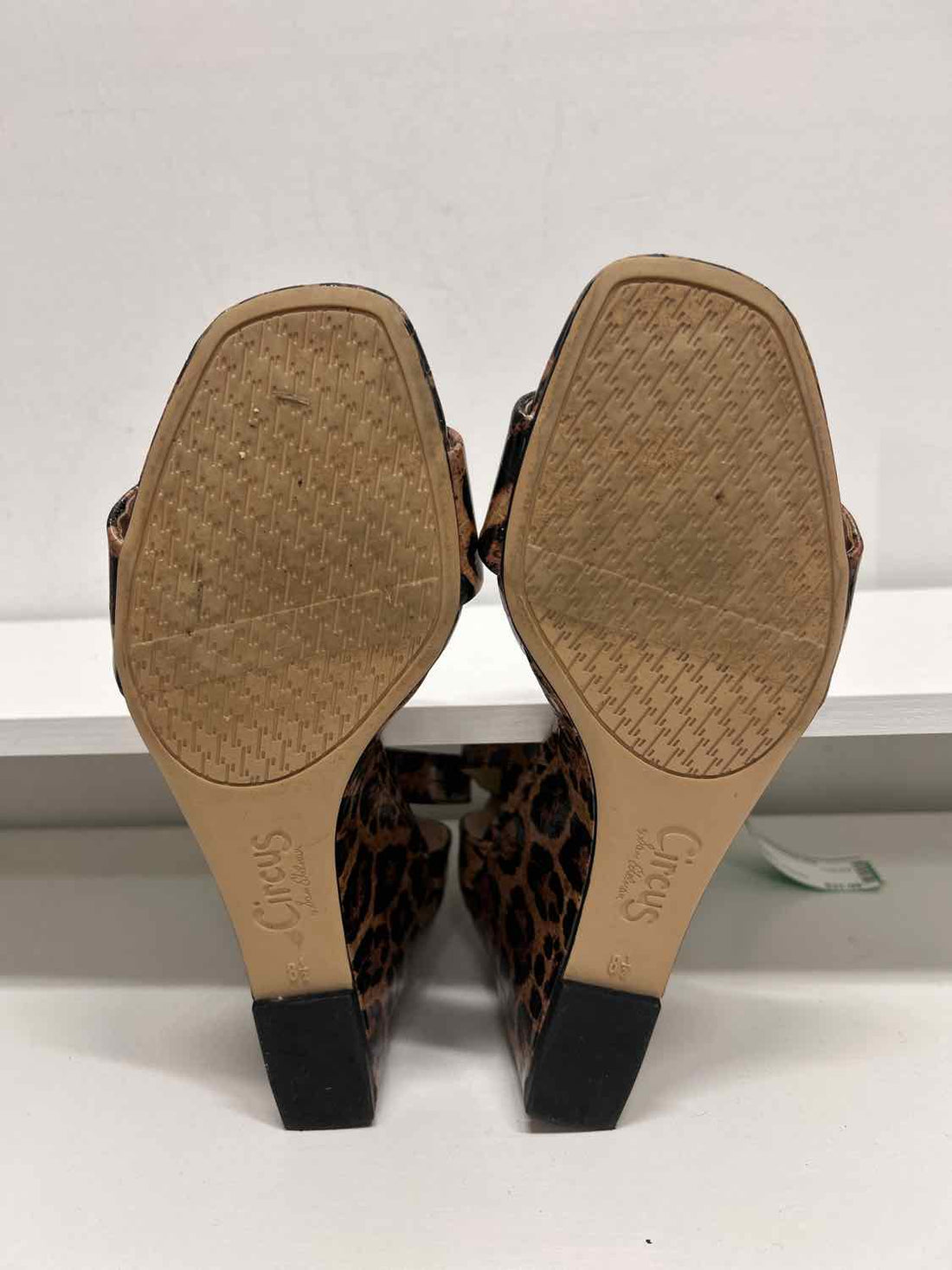 Circus By Sam Edelman Women Size 8.5 Leopard Wedges