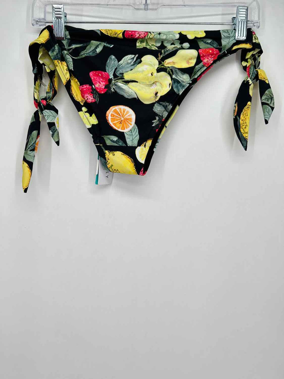 Seafolly Size 10 Black Print NWT Swimsuit Bottom Only