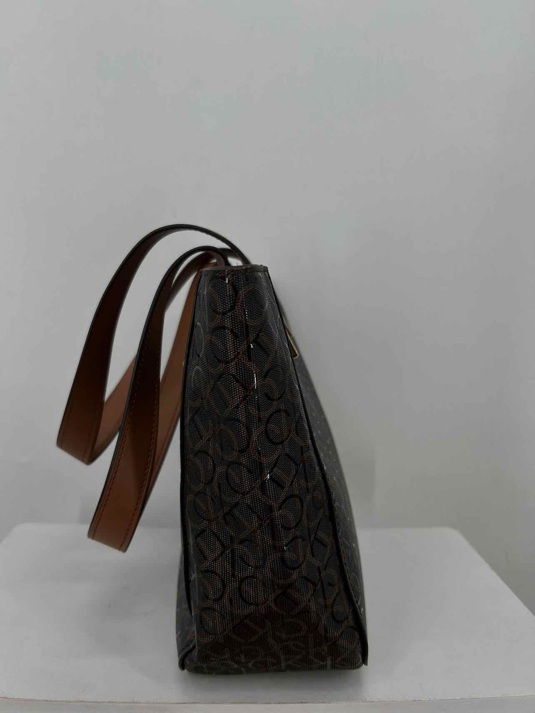 Calvin Klein Black & Brown Signature Tote
