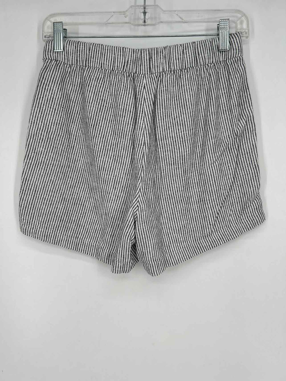 J Crew Size XXS White Striped Shorts