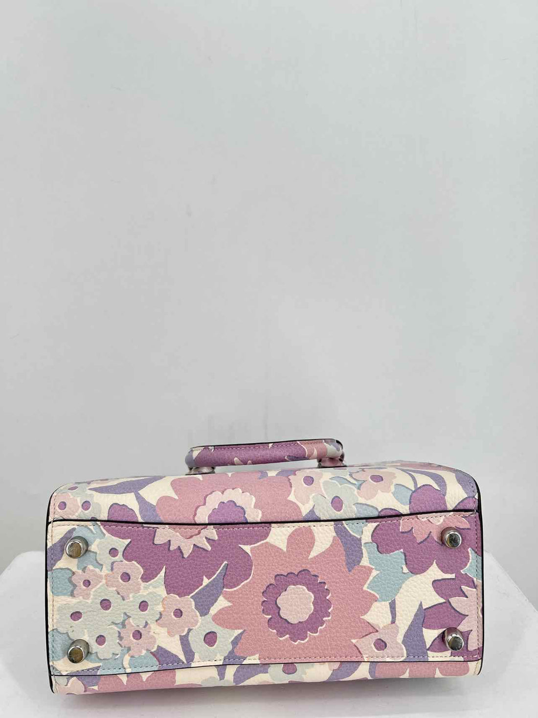 Coach Floral Pebbled Leather NWT Crossbody