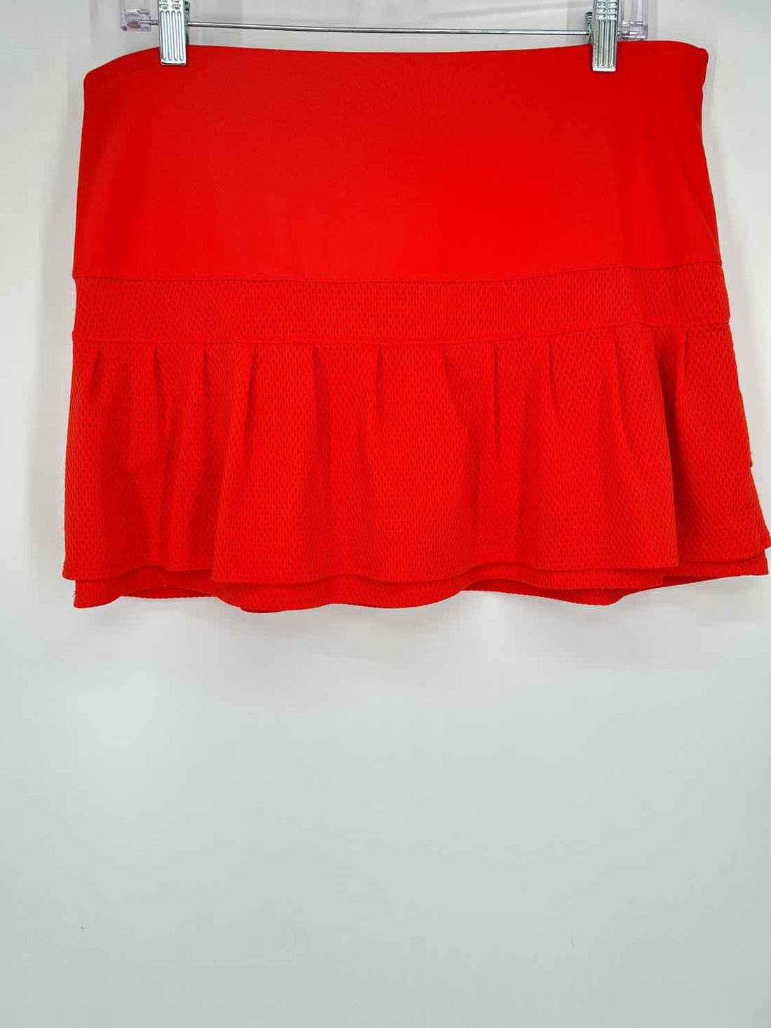 Lucky In Love Size XL Bright Red Active Skorts