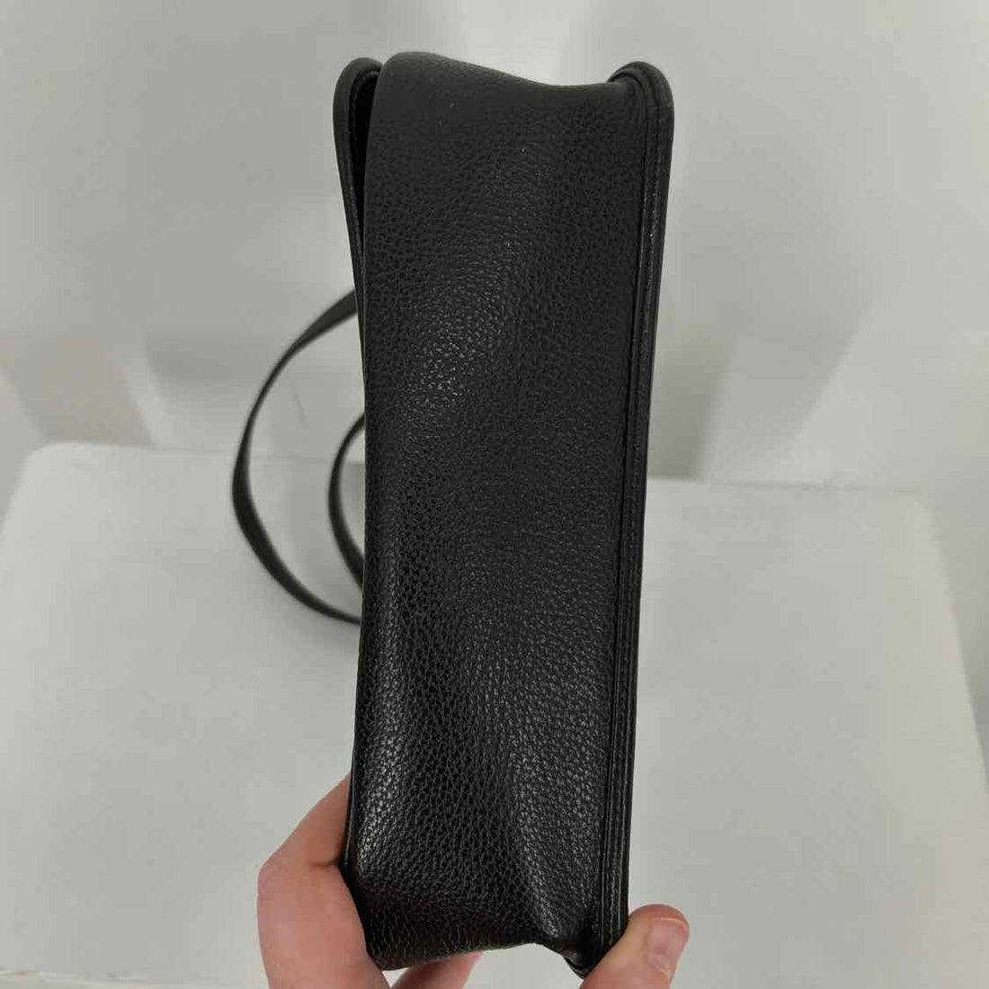 Yves Saint Laurent Spontini Black Vintage Saddle Bag Crossbody