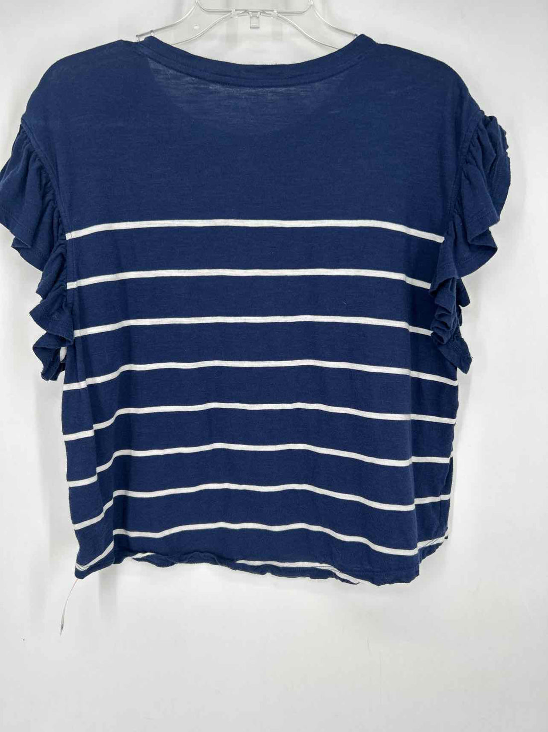 Vineyard Vines Size M Navy & White Striped Short Sleeve