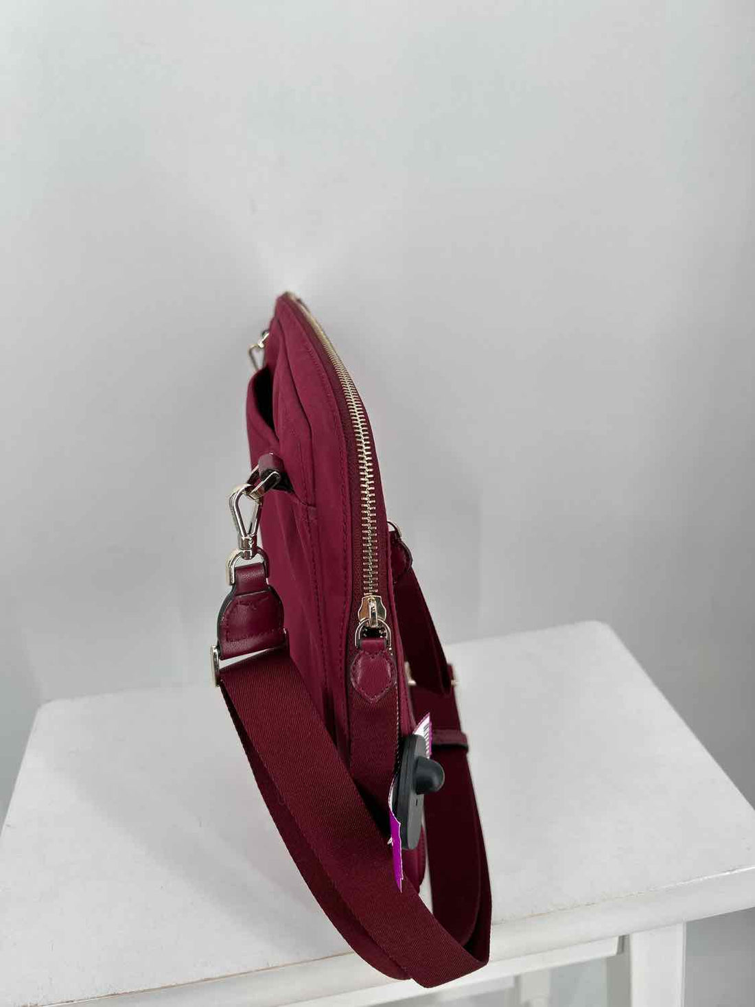 Kate Spade Maroon Nylon Messenger