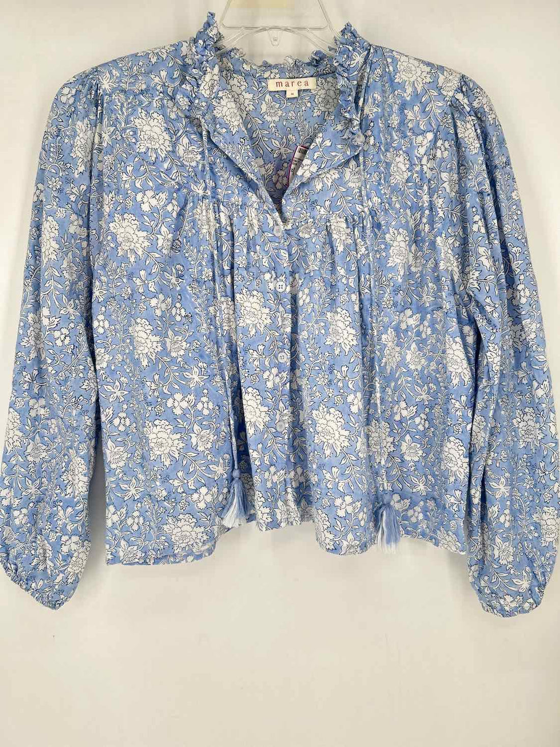 Marea Size M Blue Print Long Sleeve