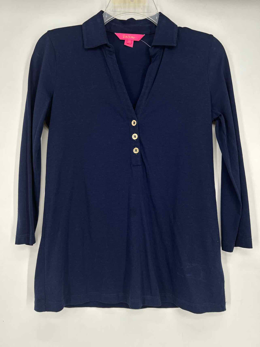 Lilly Pulitzer XS Navy Long Sleeve Lilly Pulitzer Top
