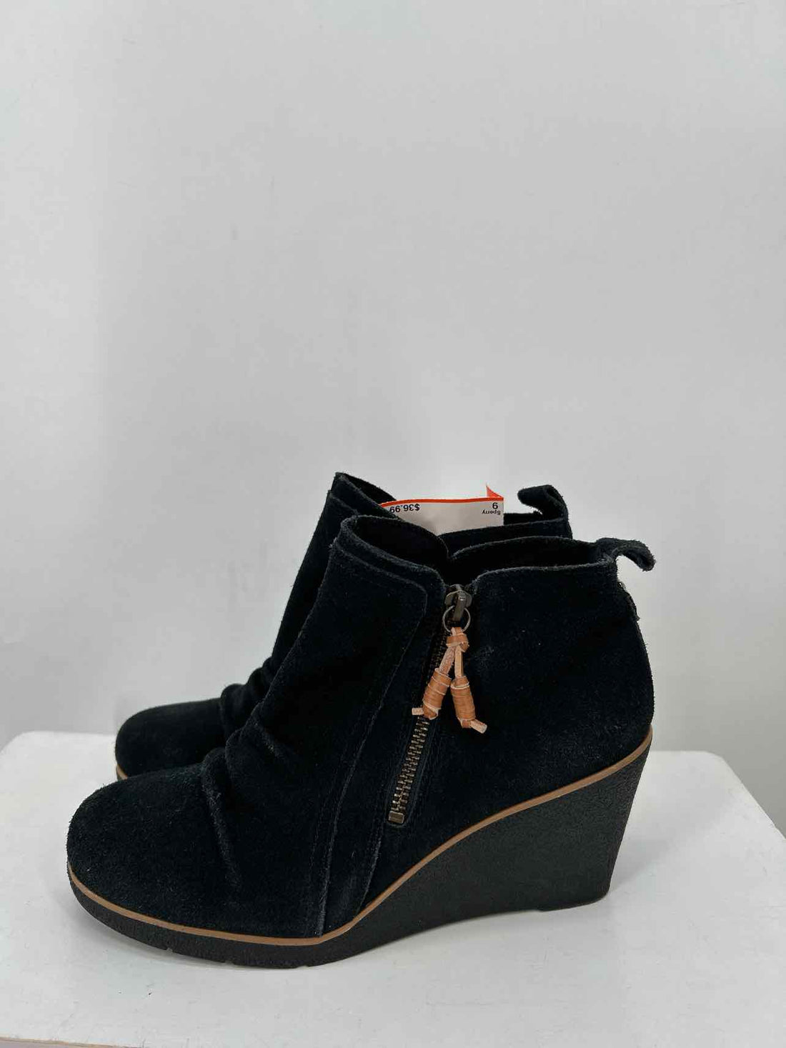 Sperry Women Size 9 Black Wedge Boot