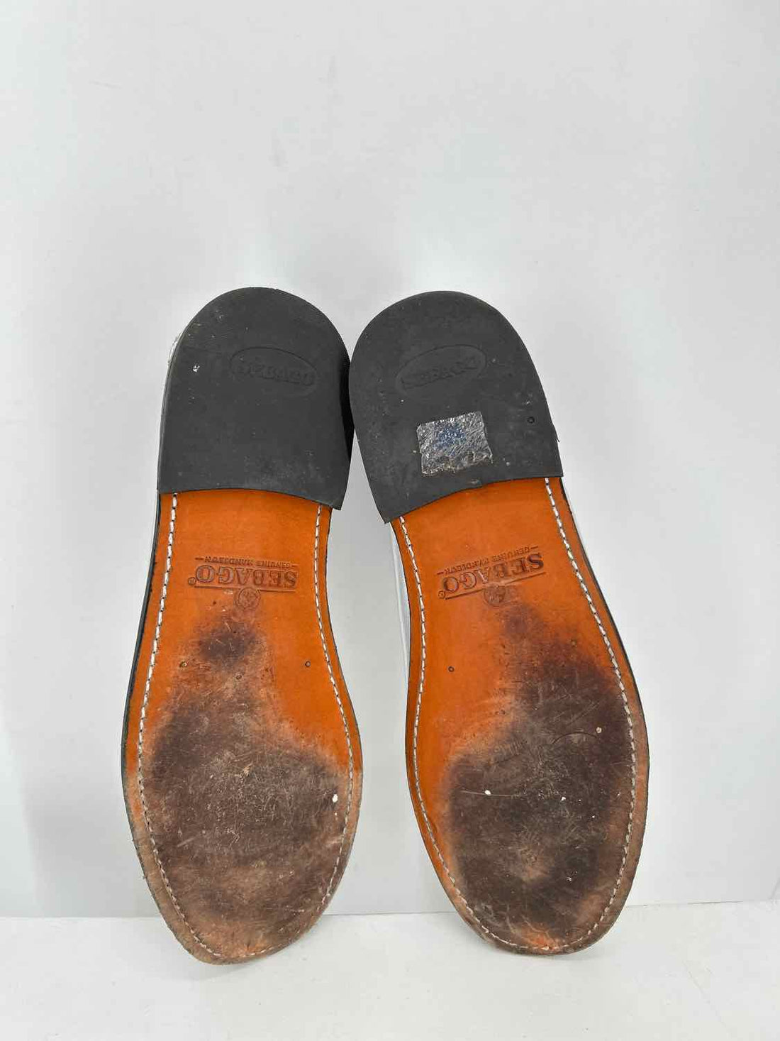Sebago Women Size 8.5 Silver Loafers
