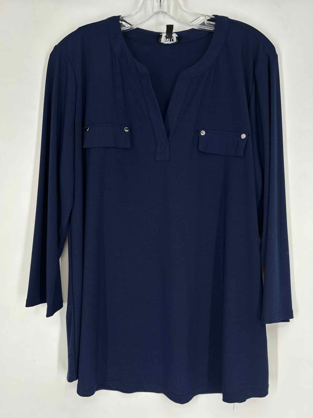 Jones New York Size XL Dark Navy Long Sleeve