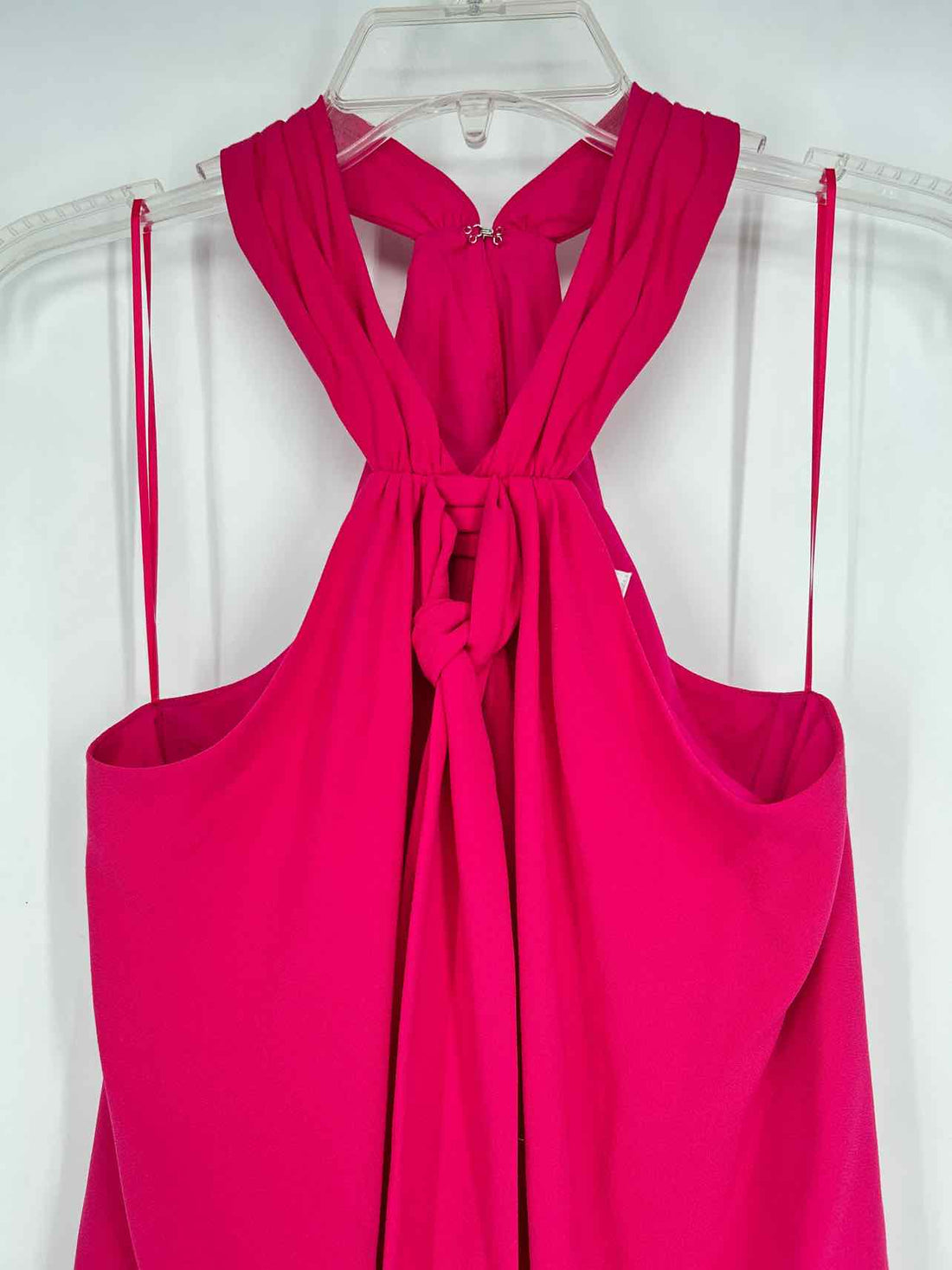 Trina Turk Size S Dark Pink Halter Top