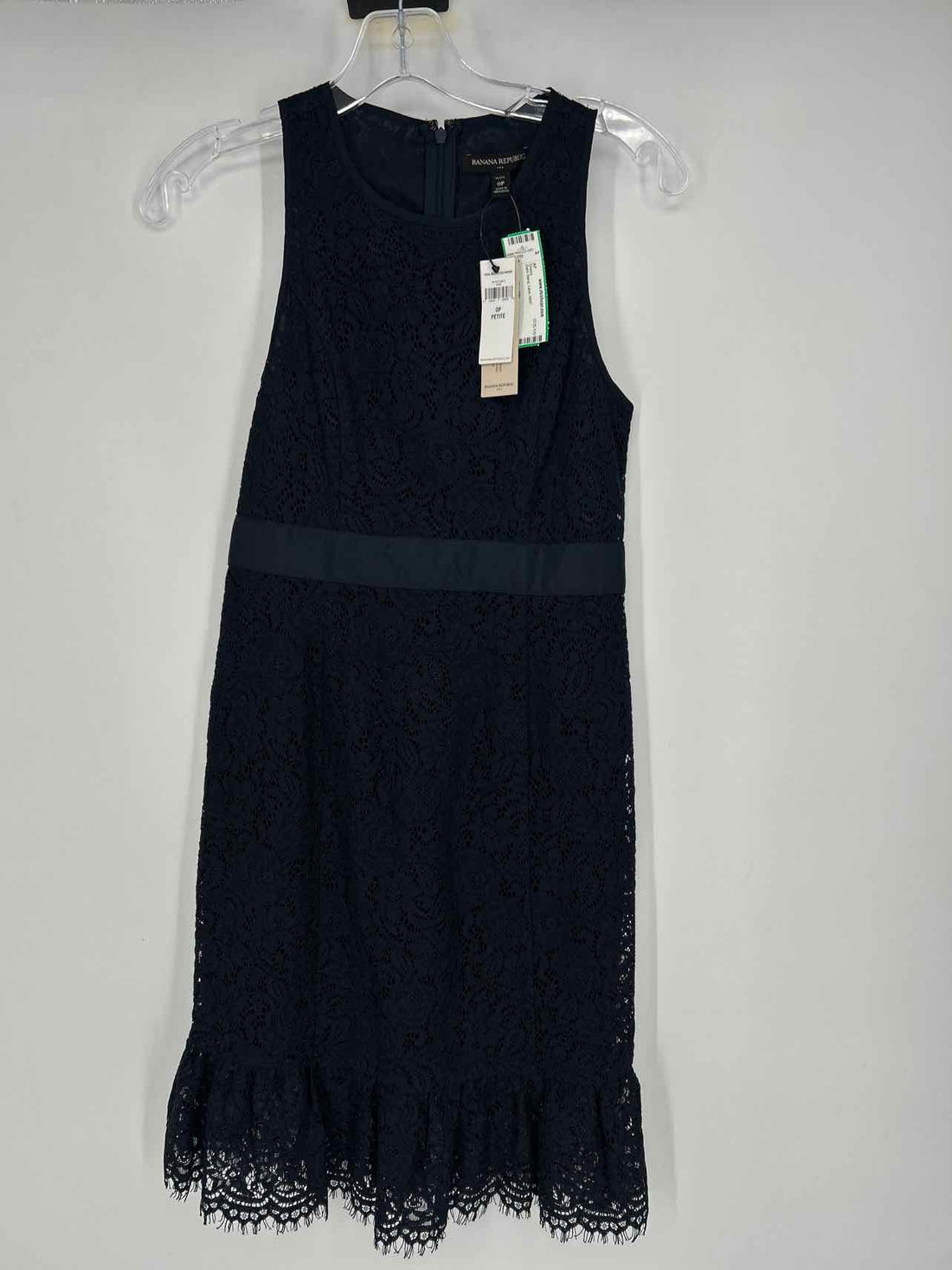 Banana Republic Size 0p Dark Navy Lace NWT Dress