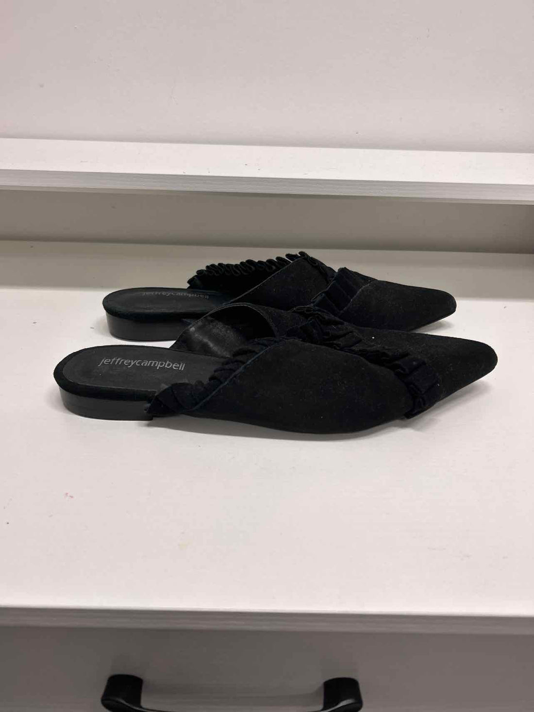 Jeffrey Campbell Women Size 9 Black Mules