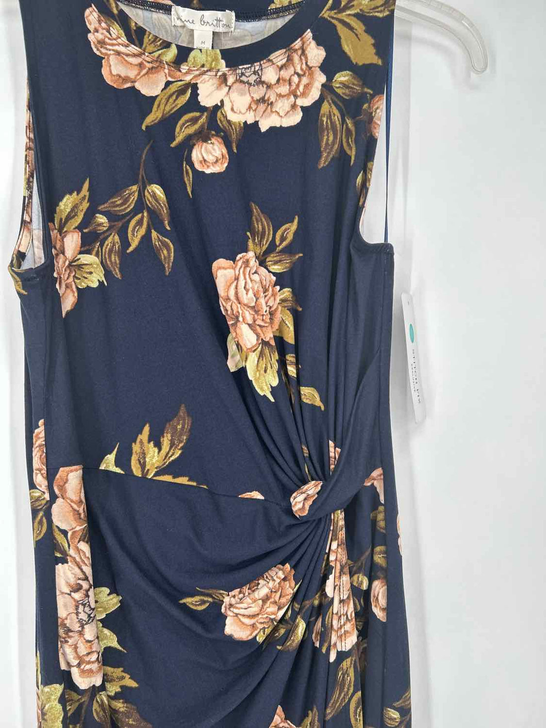 Nine Britton Size M Navy Floral NWT Dress