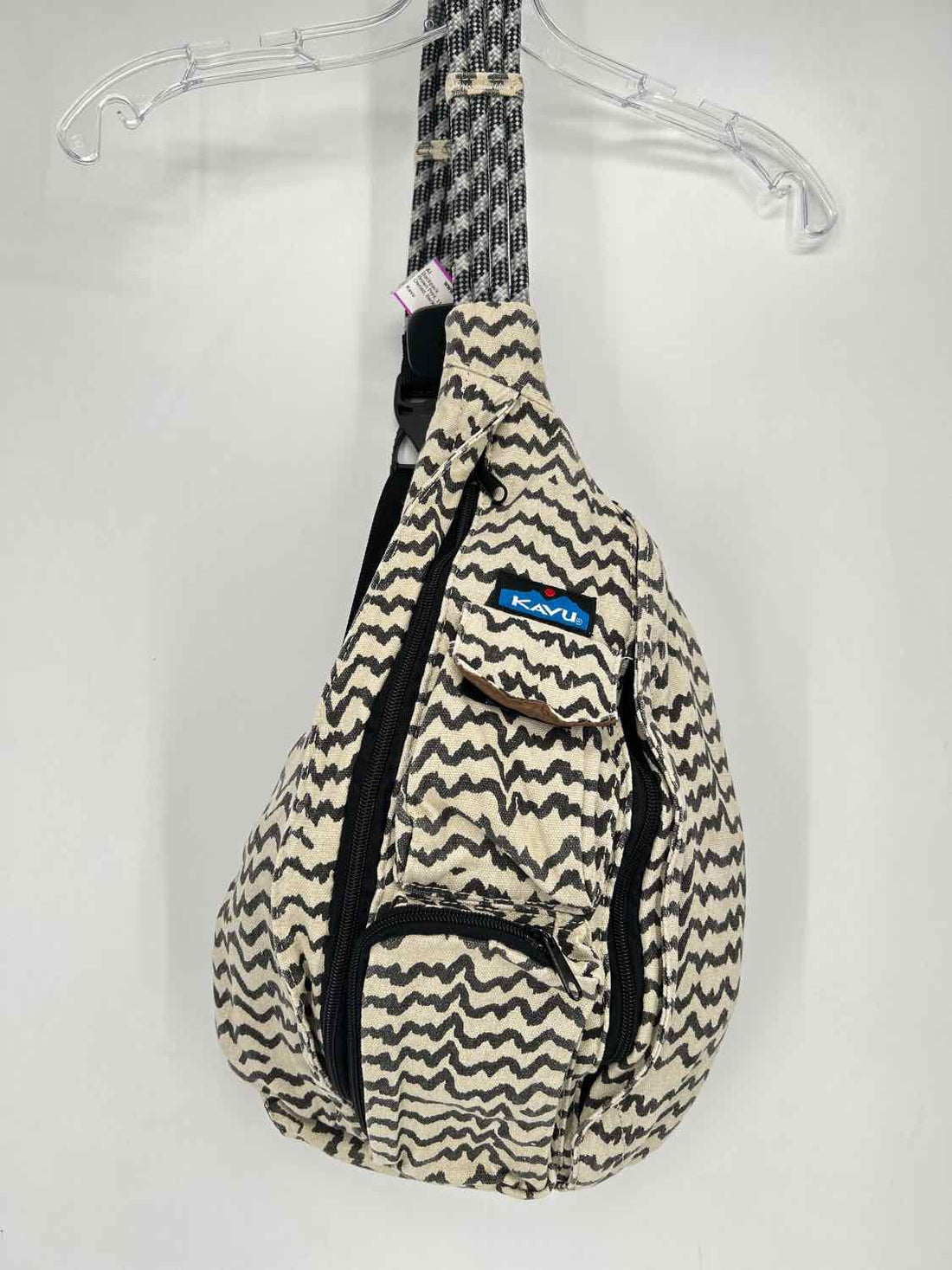 Kavu Brown Print Canvas Backpack