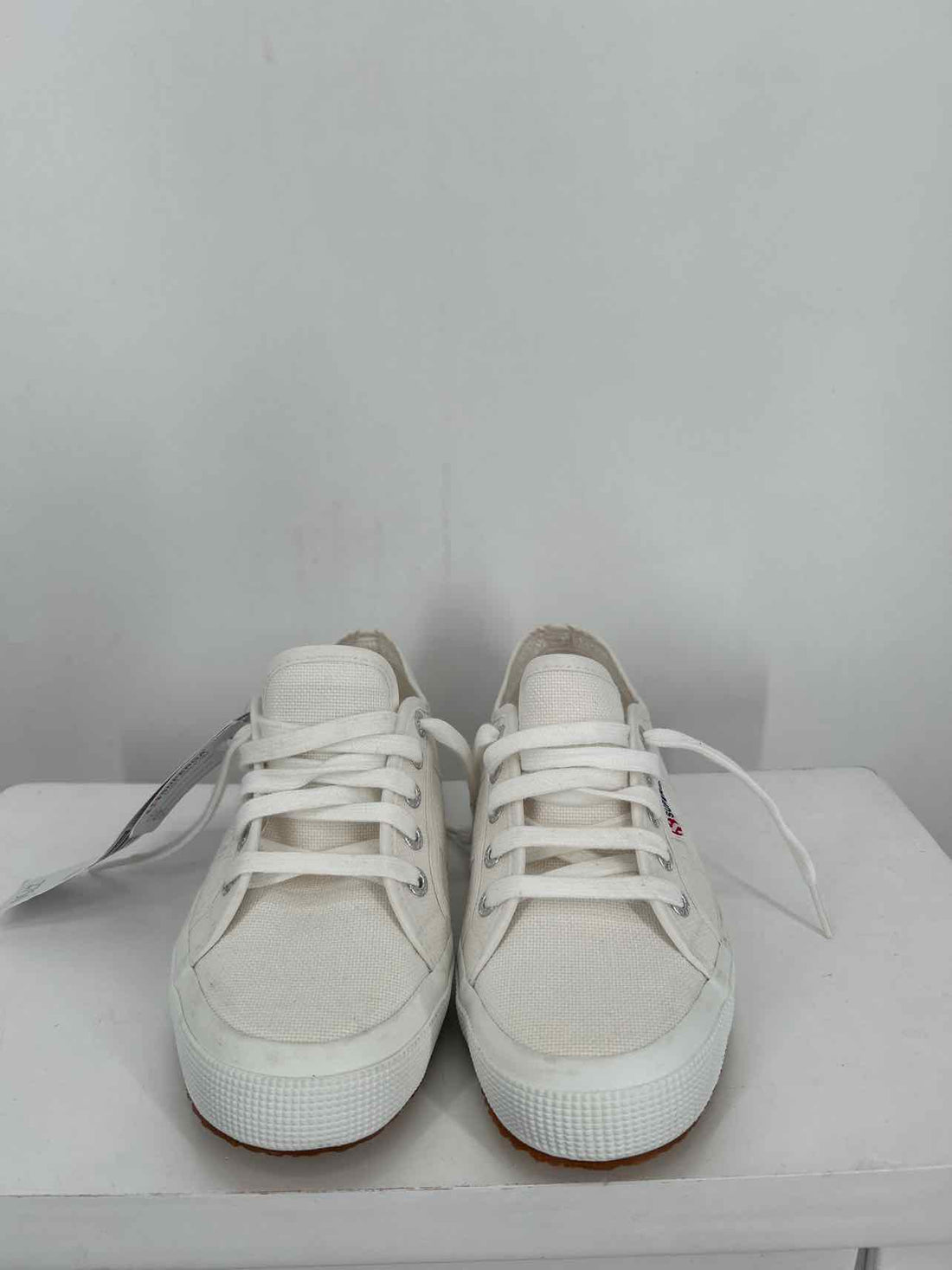 Superga Women Size 7 White New In Box Sneakers