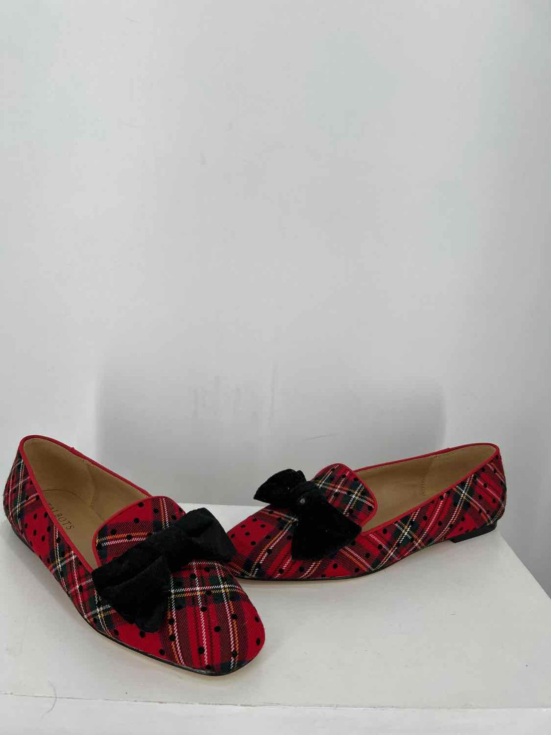 Talbots 8 Red Plaid Holiday