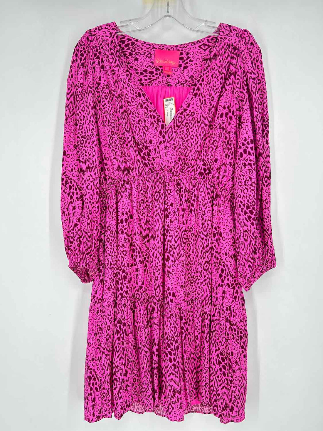 Lilly Pulitzer 6 Pink & Maroon Print Lilly Pulitzer Dress