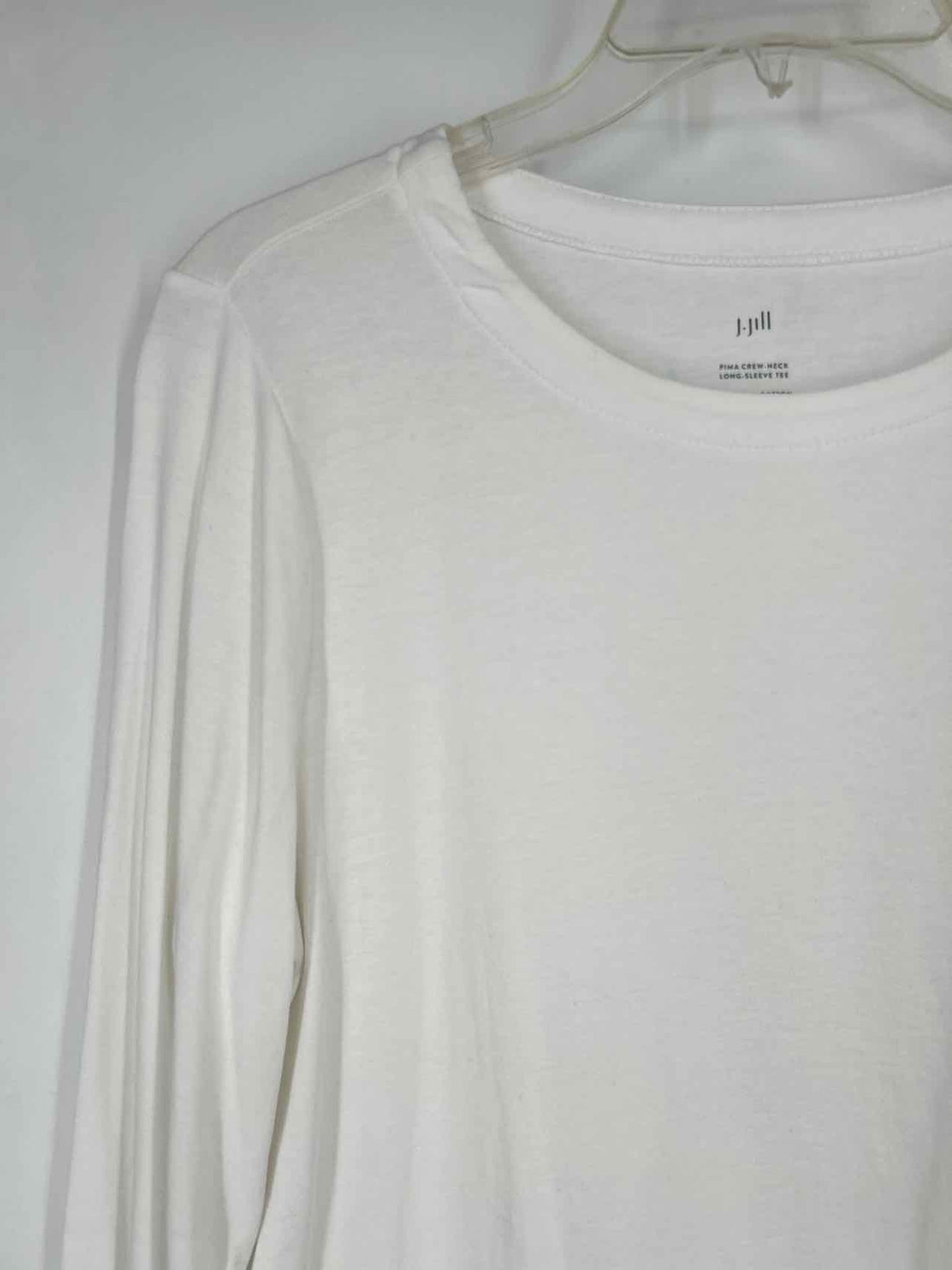 J Jill Size M White Long Sleeve