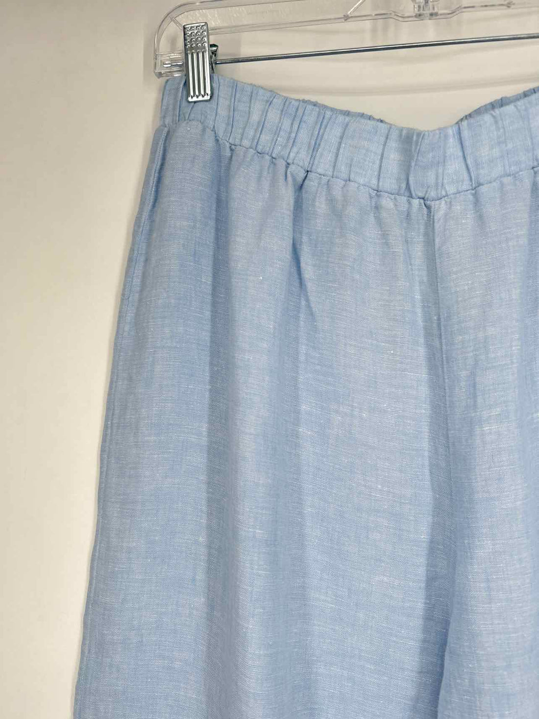 Pure Navy Size M Light Blue Linen Multi-Piece Set