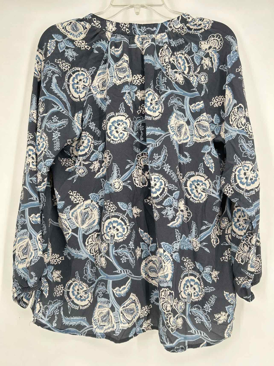 Spartina Size XL Slate blue print Long Sleeve