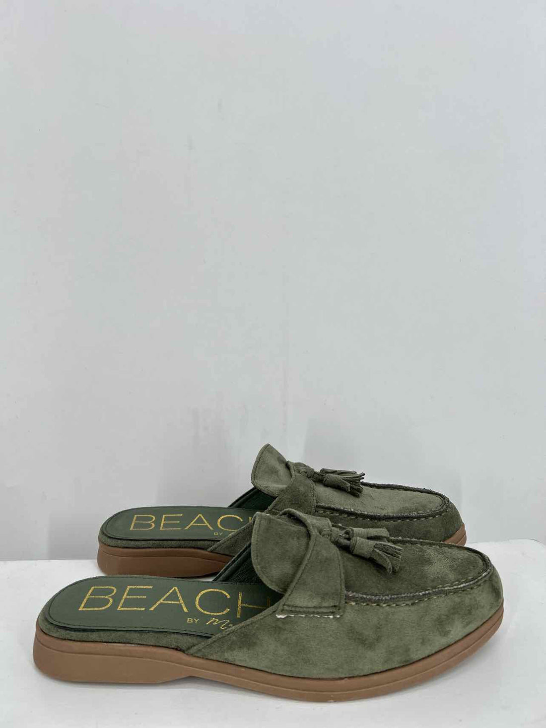 Beach by Matisse Women Size 9 Olive Mules