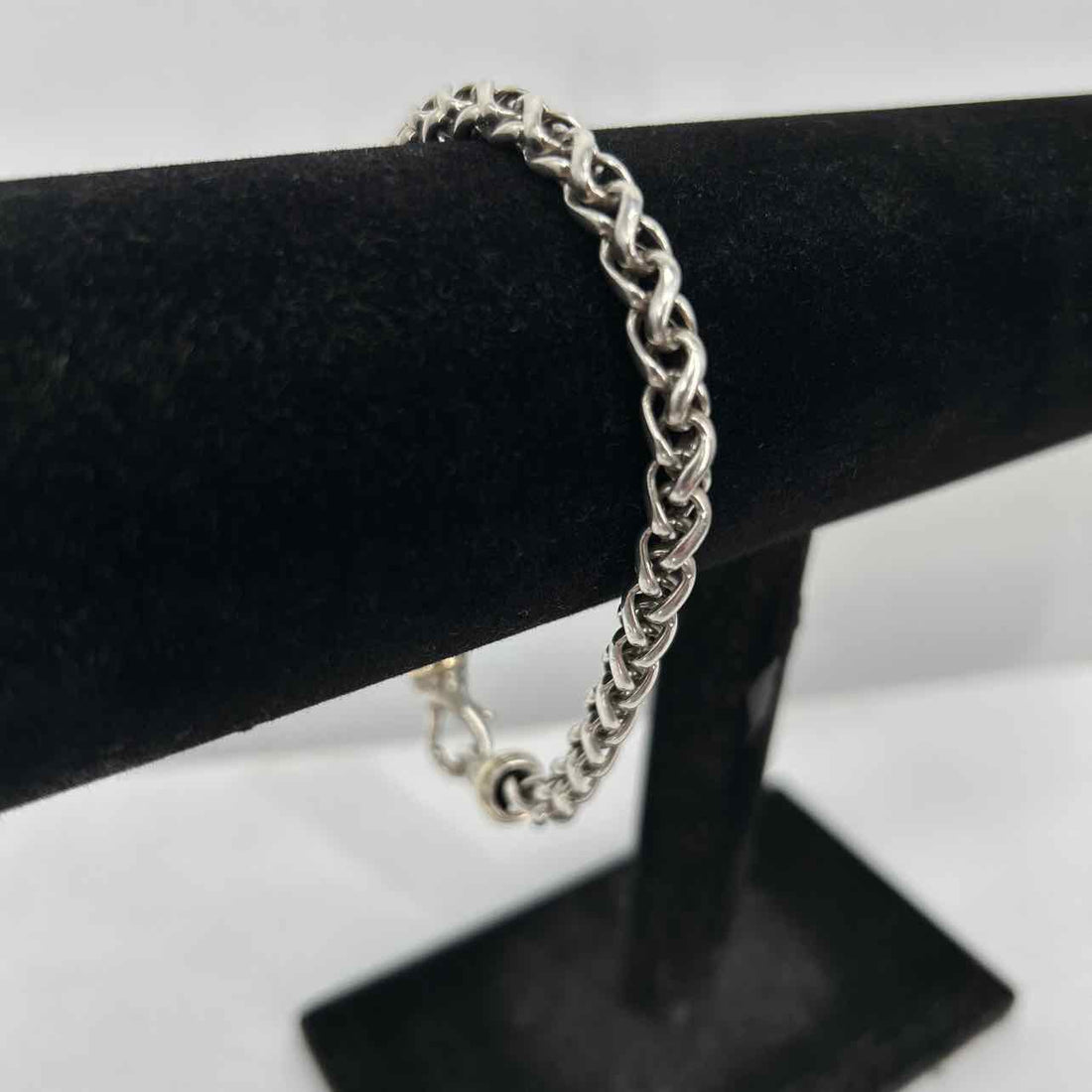 David Yurman Size 8MM 9" Sterling Silver & 18K Gold Cable Like New LUXURY
