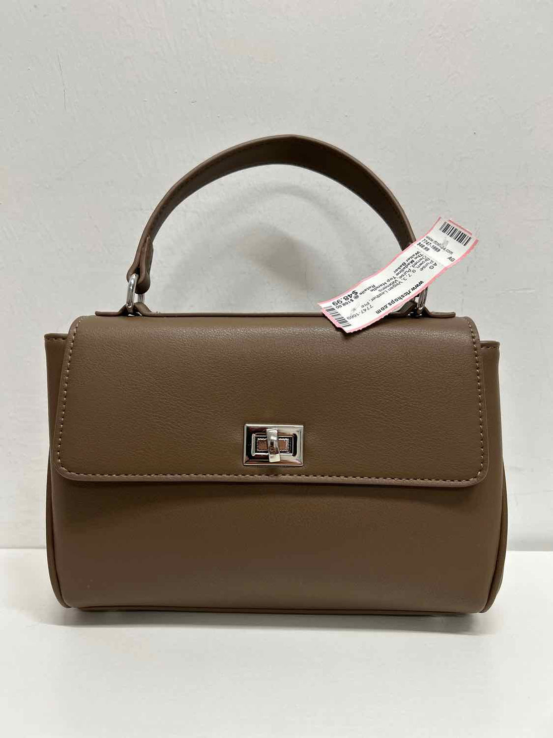 Walter Baker Brown Vegan Leather Pre Owned Purse