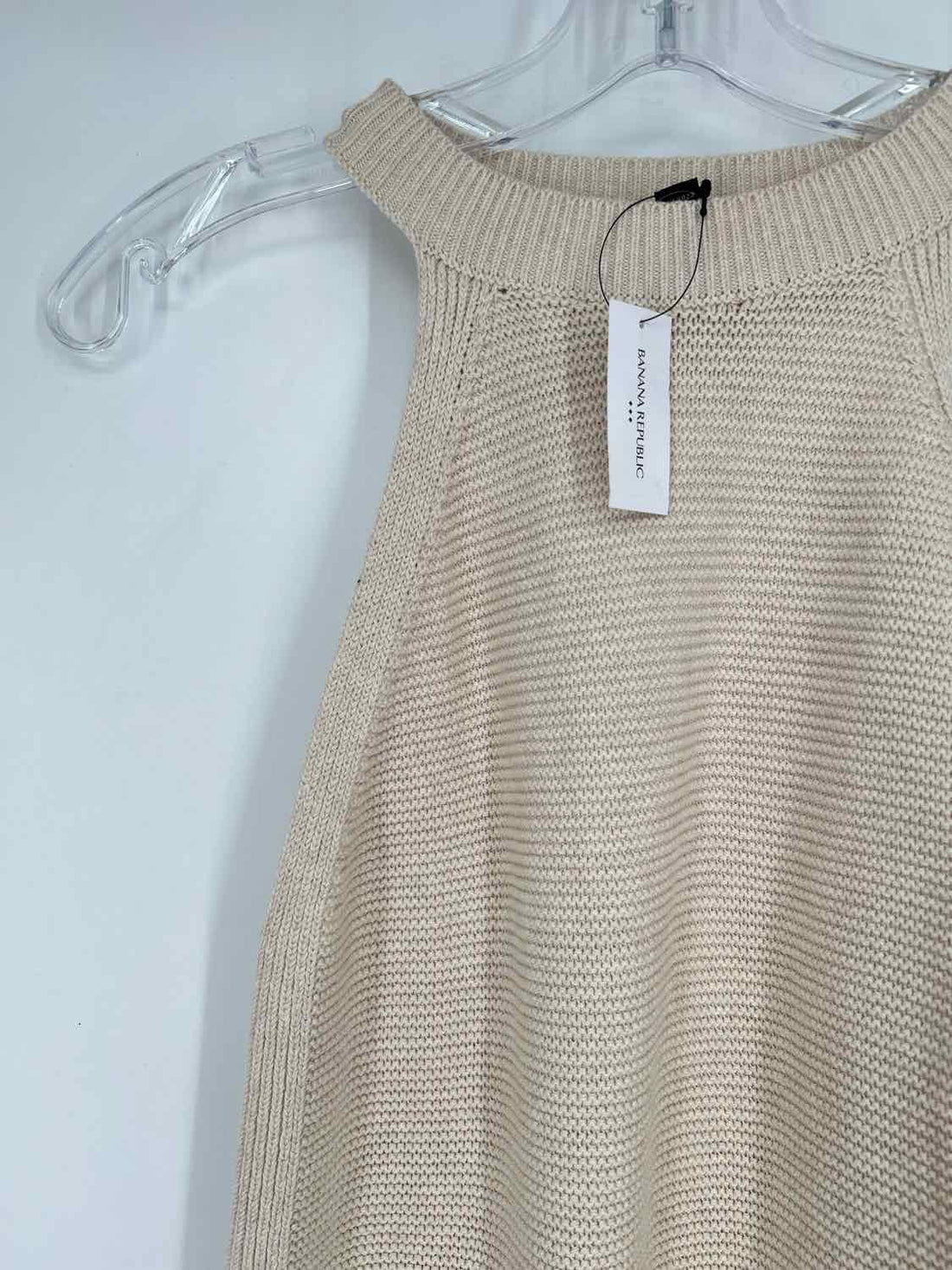 Banana Republic Size XS Cream Knit NWT Tank Top