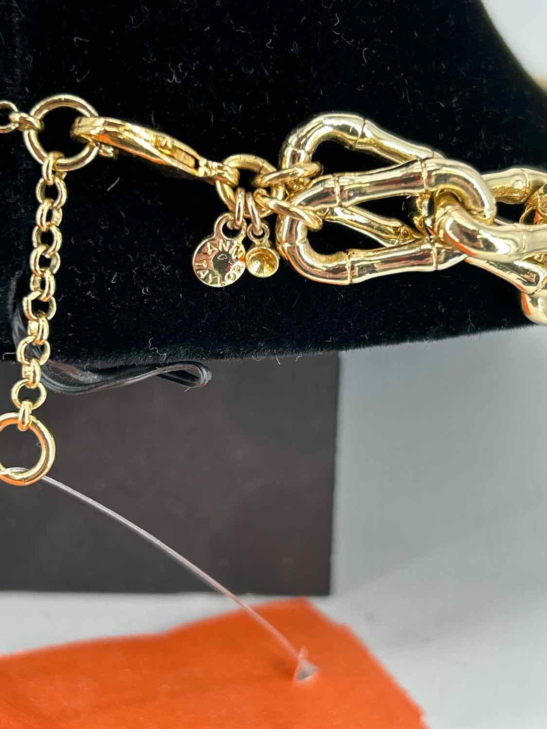 Ann Taylor Double Chain Gold Necklace