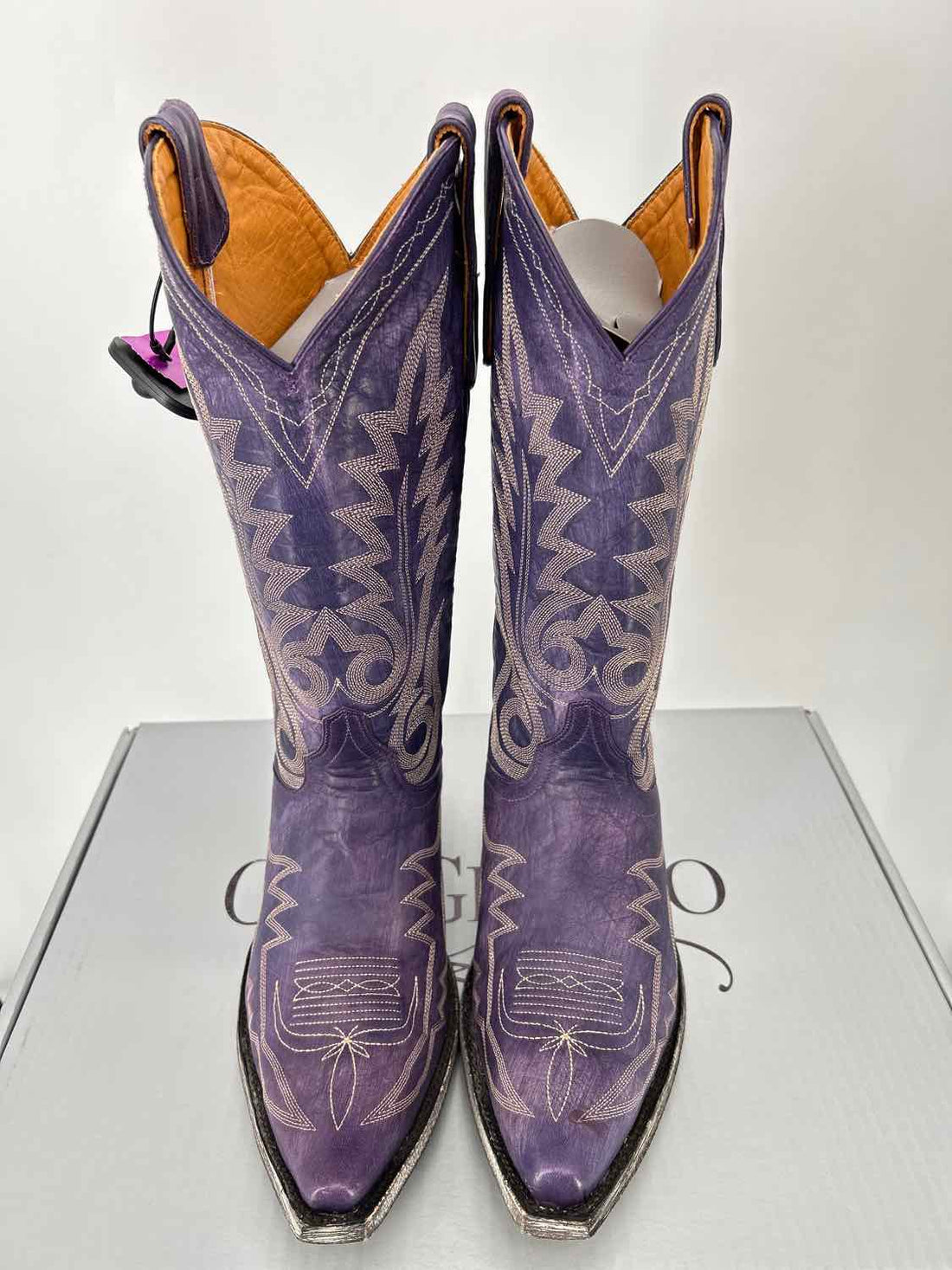 Old Gringo Women Size 9 Violet Leather Cowboy Boot