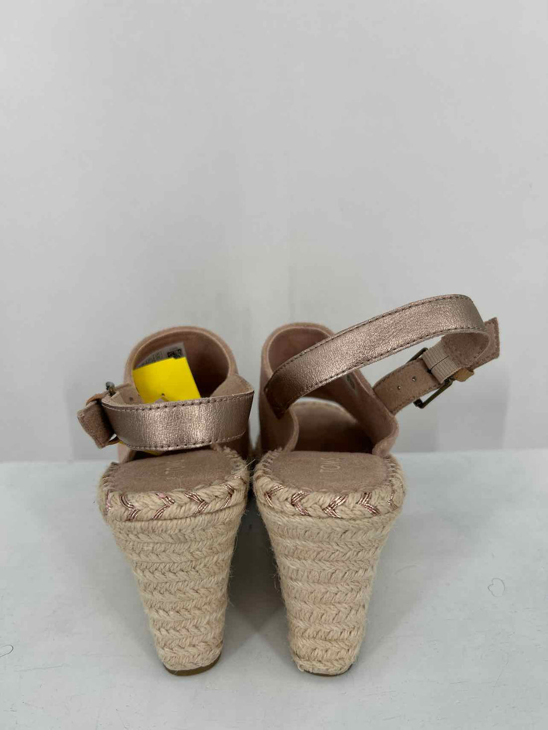 Toms Women Size 7 Blush Espadrilles Wedges