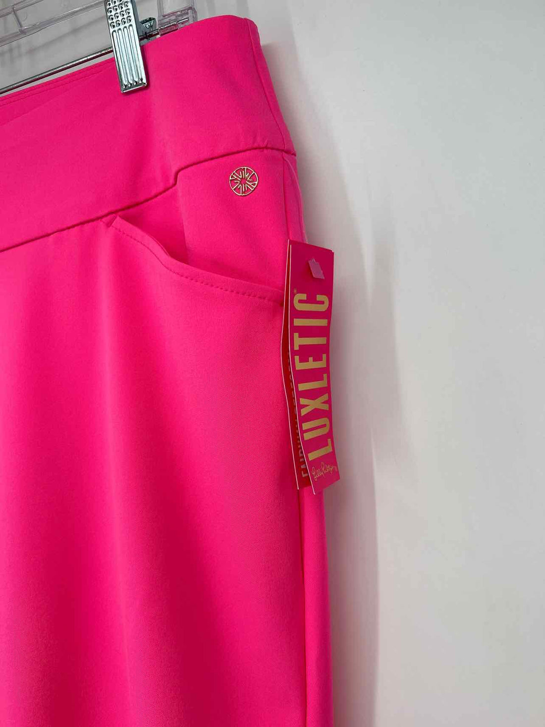 Lilly Pulitzer Luxletic Size 12 Neon Pink NWT Active Pants