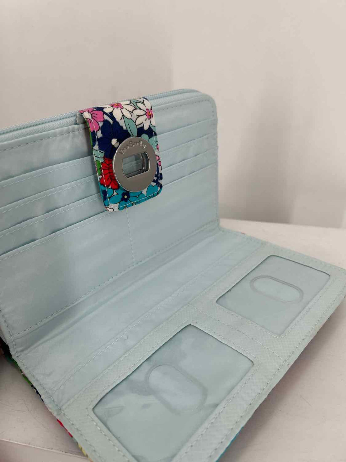 Vera Bradley Blue Floral Wallet