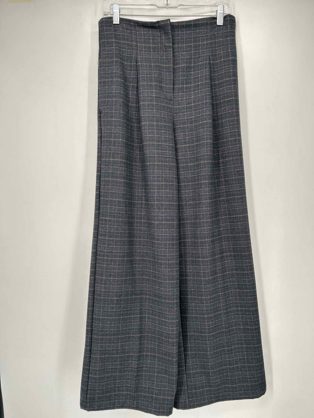 Loft Size 4 Dark Gray Plaid Pants