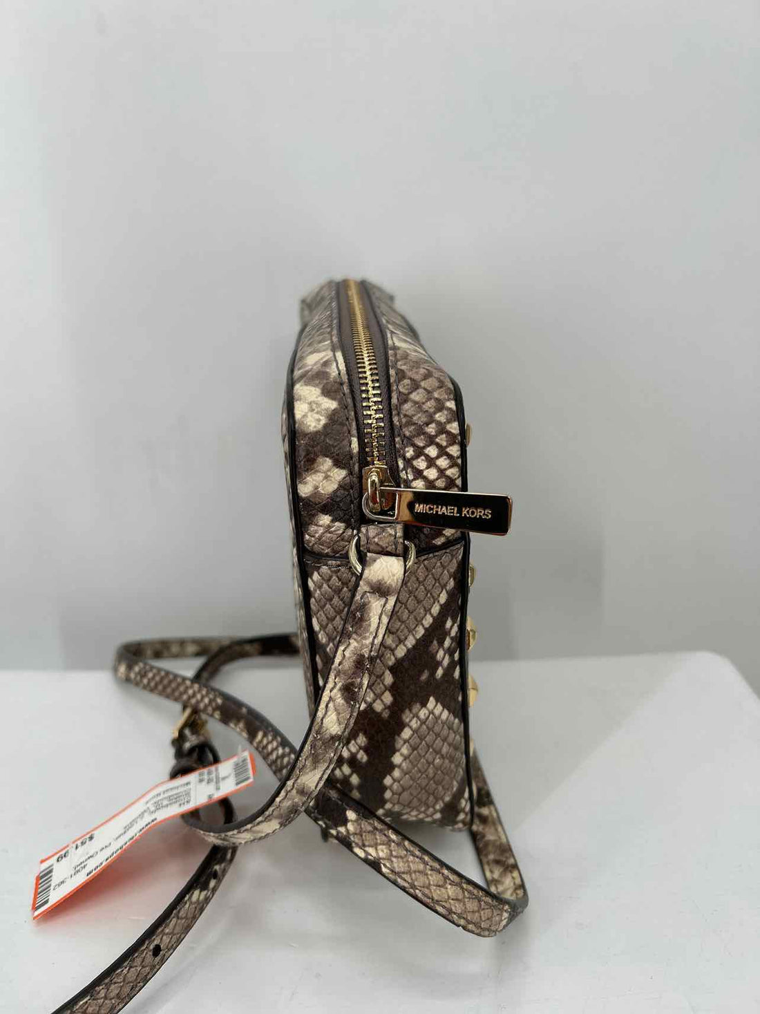 Michael Kors Snake Leather Pre Owned Crossbody