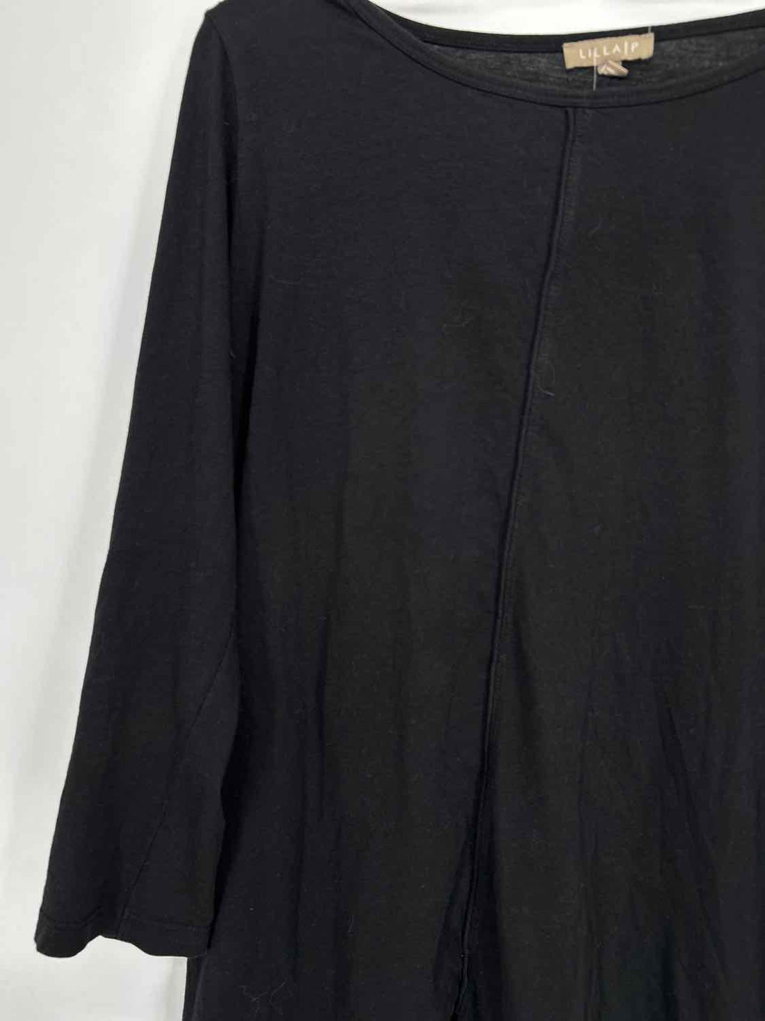 Lilla P Size S Black Long Sleeve