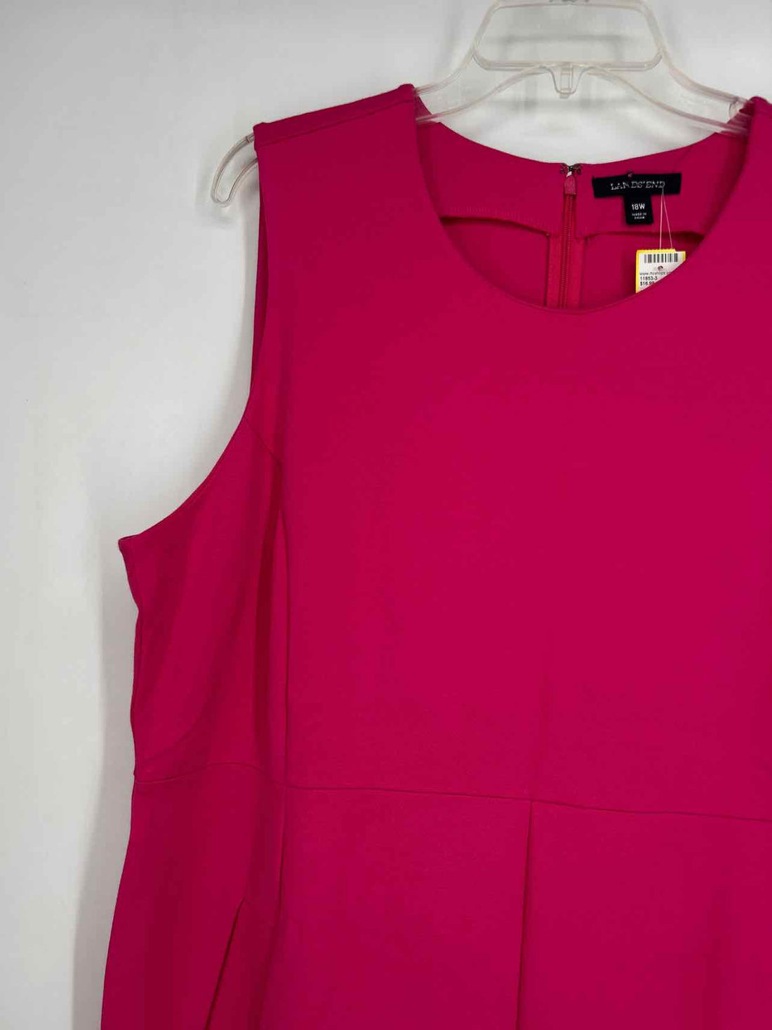 Lands' End Size 18W Pink Dress