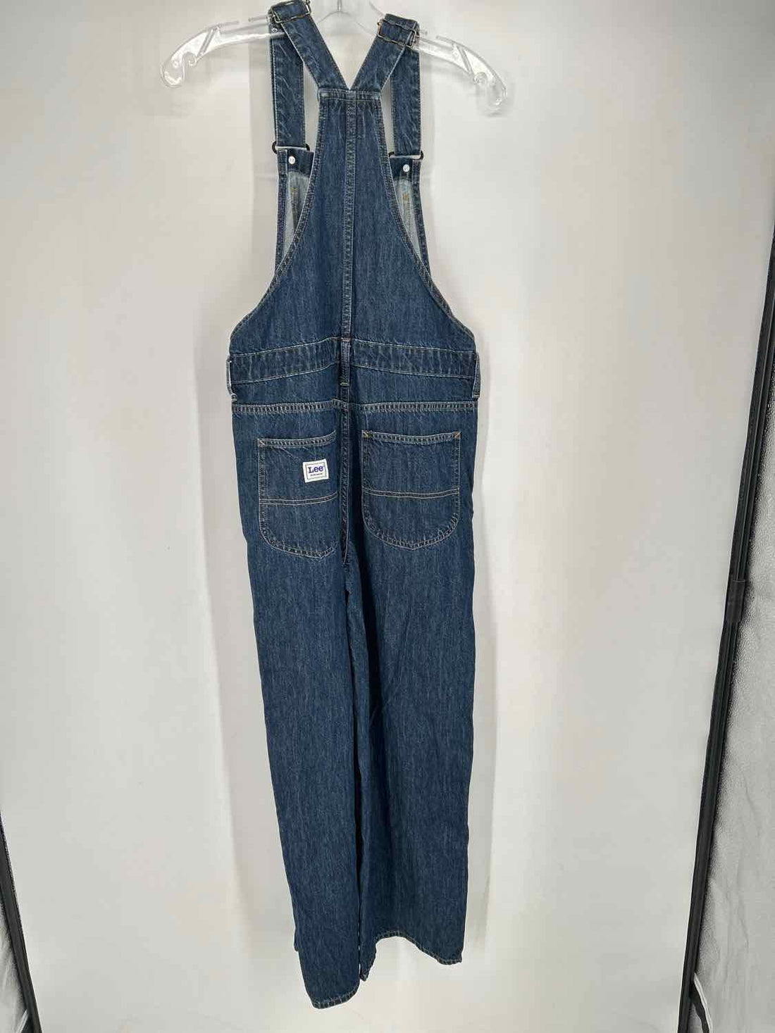 Lee Size S Dark Wash Denim Overalls