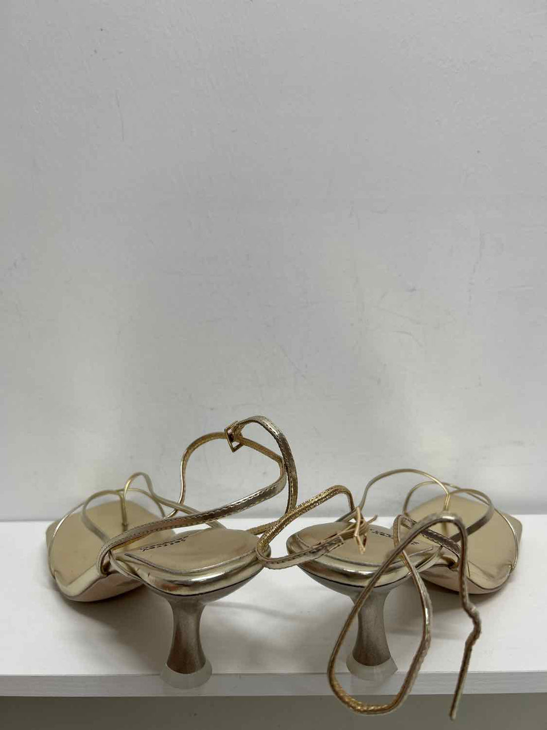 Jeffrey Campbell Women Size 8.5 Light gold metalic New Heels