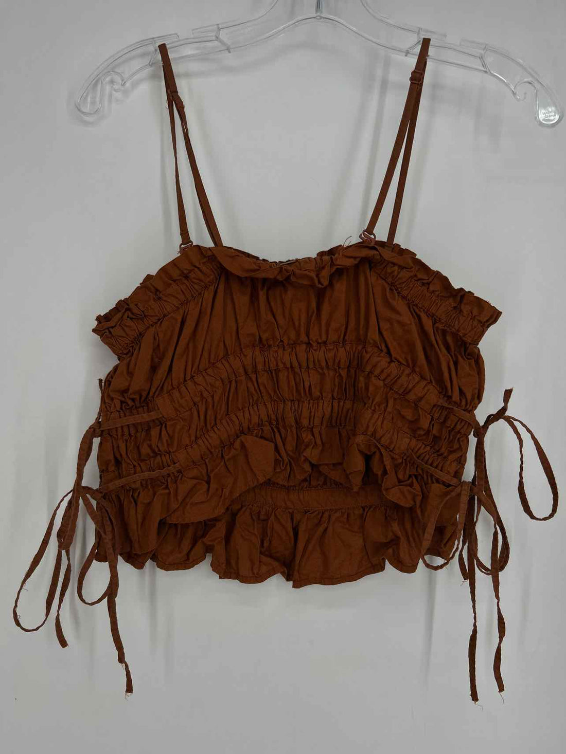 Free People Size M Brown Sleeveless