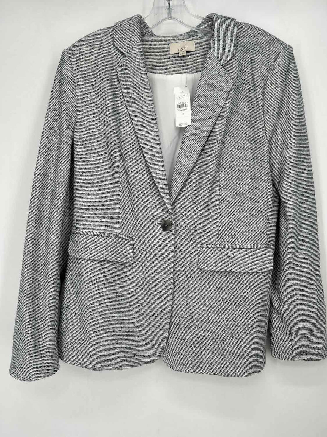 Loft Size 8 Navy & White NWT Blazer