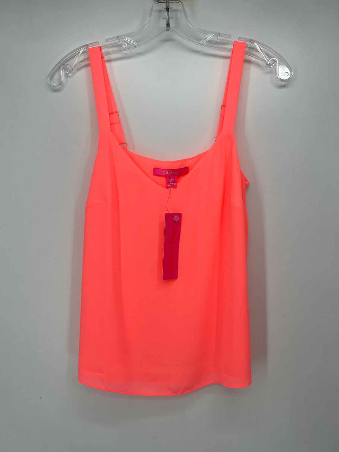 Lilly Pulitzer XXS Neon Coral NWT Lilly Pulitzer Top