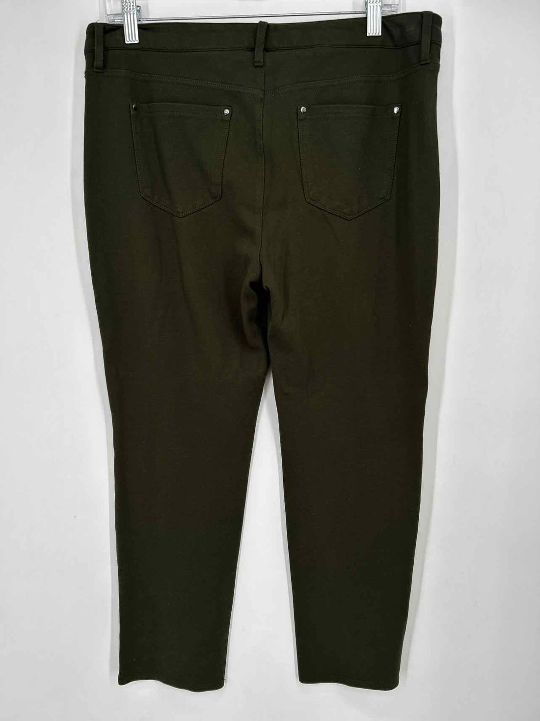 Chicos Size 1.5P (10P) Dark Olive Pants