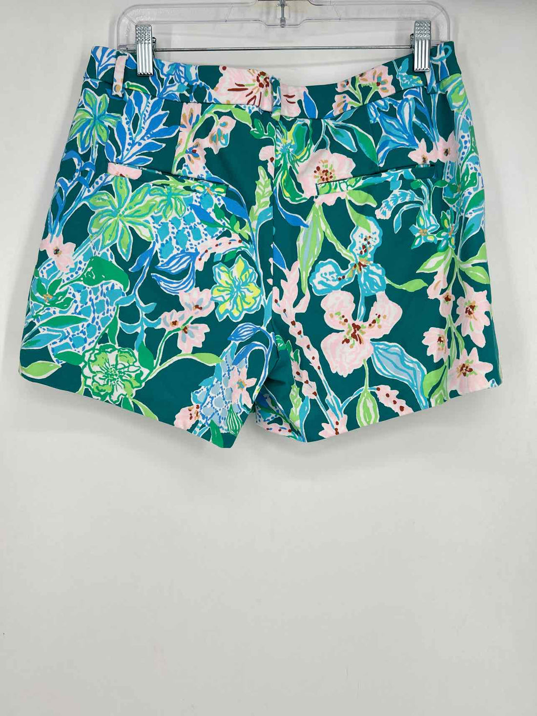 Lilly Pulitzer 10 Teal Floral Lilly Pulitzer Shorts