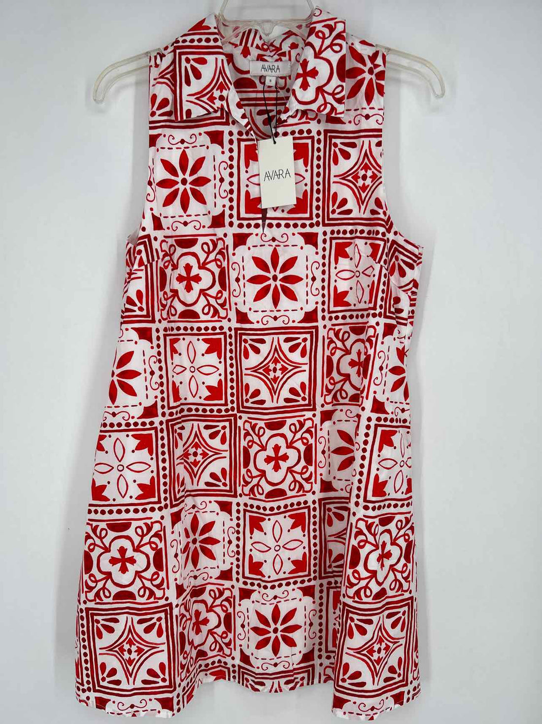 Avara Size S White & Red NWT Dress